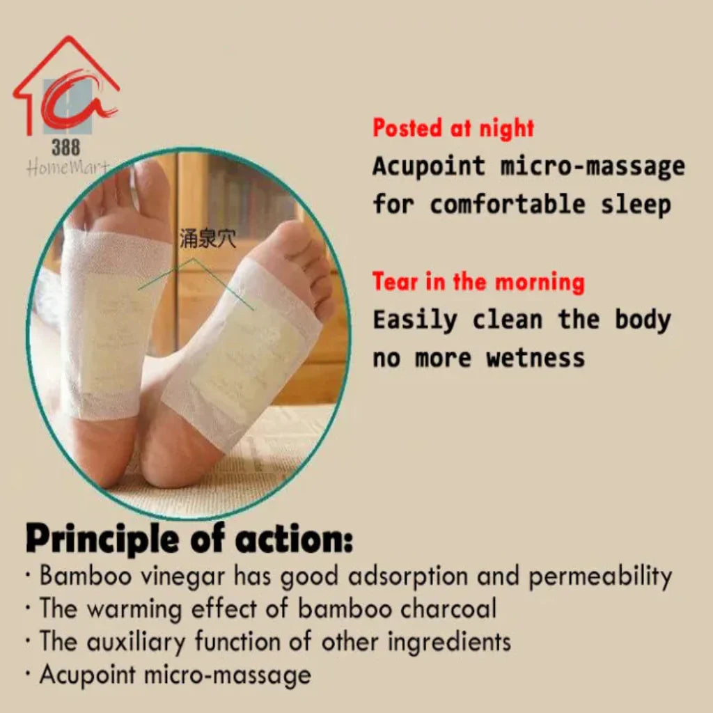 Foot Pads - Kinoki Detox Foot Patches (Pack of 20)