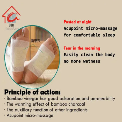 Foot Pads - Kinoki Detox Foot Patches (Pack of 20)