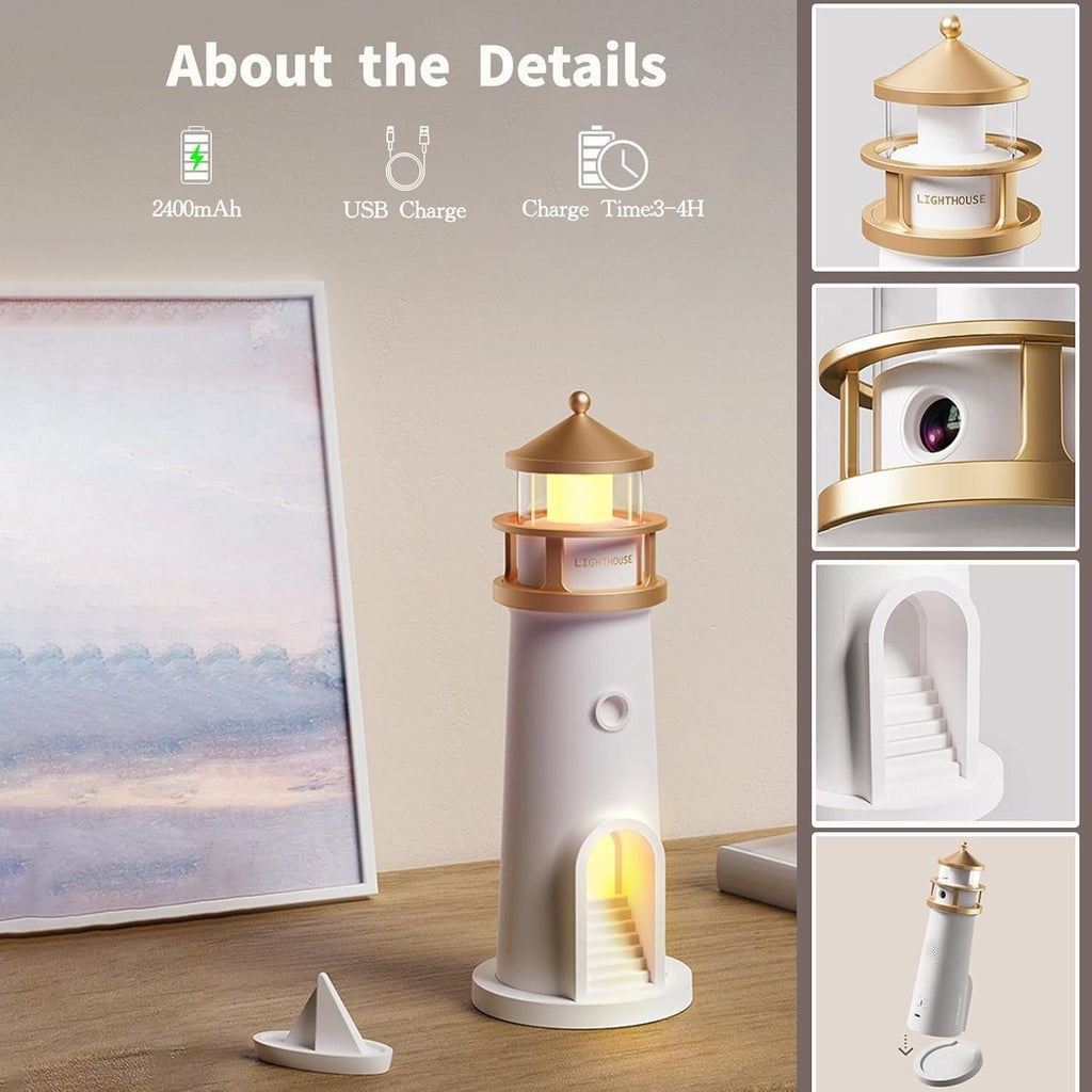 Moon Projection Lighthouse