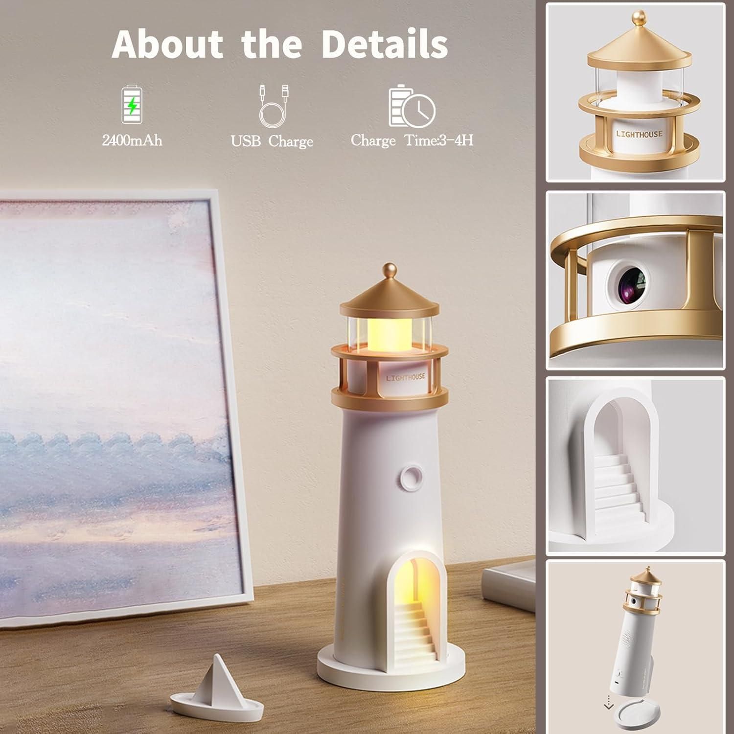 Moon Projection Lighthouse