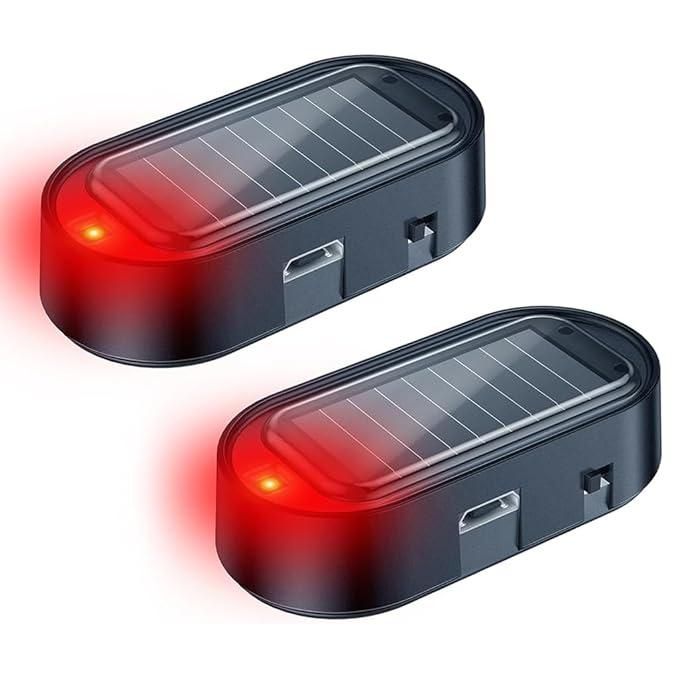 Solar Power Simulated Dummy Alarm Security Light