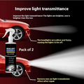 Headlight Refurbishment Kit 200ml Each (Pack Of 2)